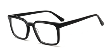 Men Cristal Eyeglasses: Elton -  Black - SpecSMART Eye Clinic (diagonal View)
